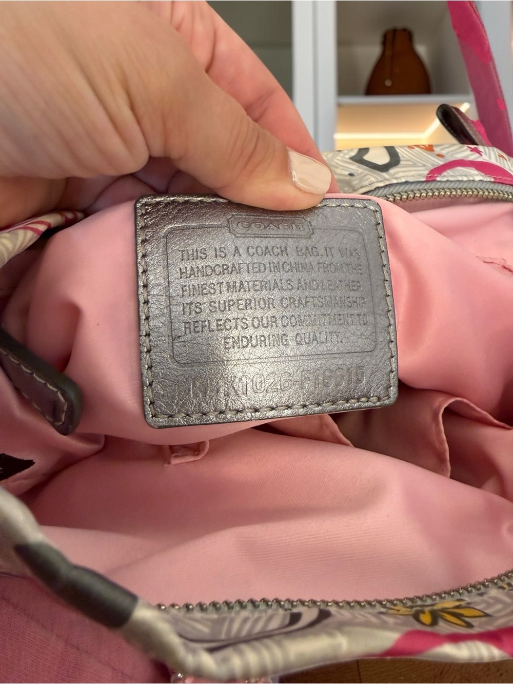 Coach Poppy Butterfly Graffiti Crossbody Bag - Rare Y2K Print - Picture 11 of 12